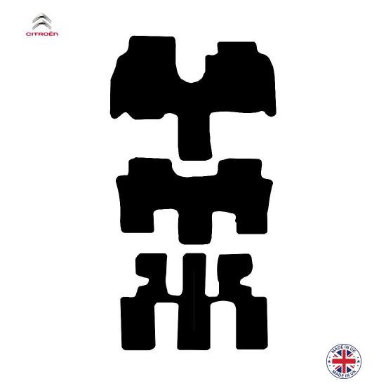 Citroen C8 XXL 2002-2010 Car Floor Mat Set
